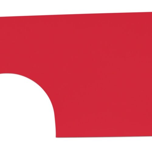 Qtr Panel High Impact Plastic Red Left