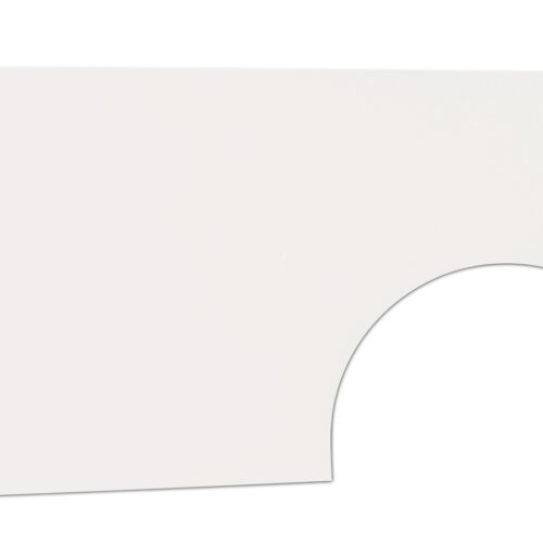 Qtr Panel High Impact Plastic White Right