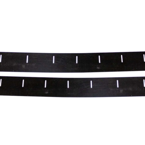 88 Monte Wear Strips Lower Nose Black 1 Pair