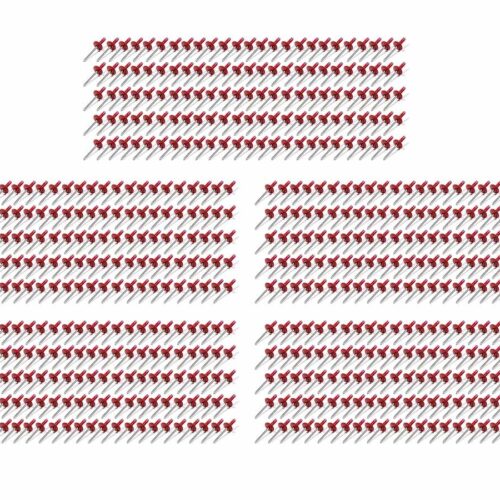 Lrg Hd Rivet Red Multi-Grip 500pk