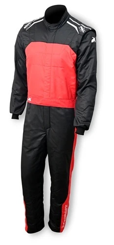 Suit Racer 2.4 1pc Small  Black/Red