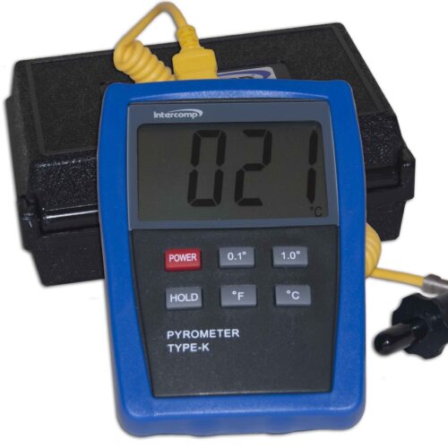 Digitial Pyrometer w/Probe and Case