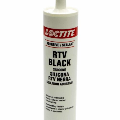 RTV Black Silicone Adhesive Cartridge 300ml