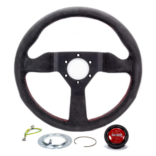 Monte Carlo 320 Steering Wheel Leather Red Stitch