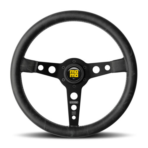 Prototipo Heritage Steer ing Wheel Leather Black