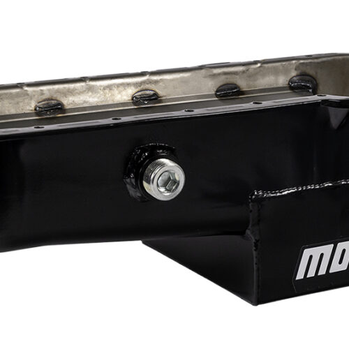 SBC C/T Oil Pan - 7qt. LH Dipstick w/Ins. Bung