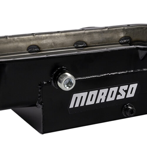 SBC 8qt CT Oil Pan - RH Dipstick 86-UP