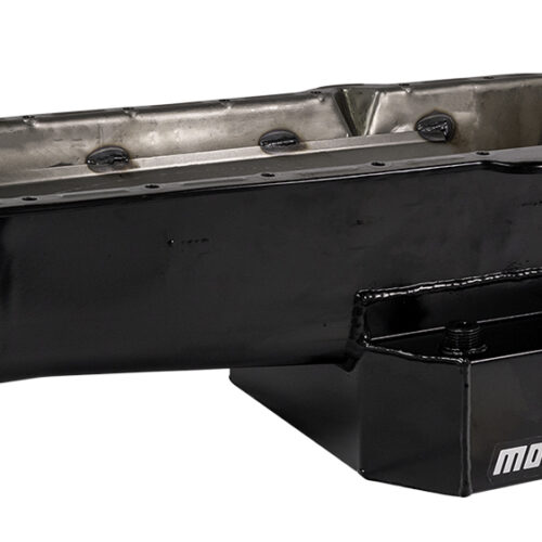 SBC RR 7qt Oil Pan w/RH Dipstick 80-85