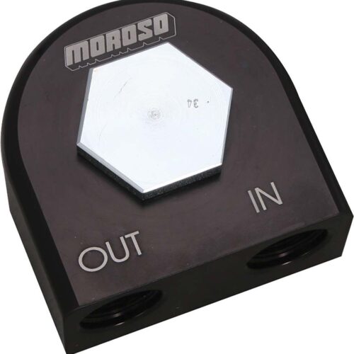Oil Filter Adapter 90-Deg Remote  13/16-16