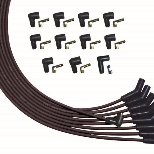 Ultra Plug Wire Set Universal V8 Black