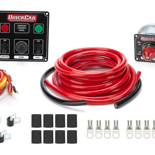 Wiring Kit 4 Gauge with Black 50-822 Panel