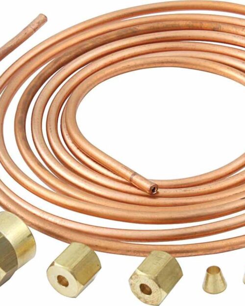 Copper 6ft Tubing Kit with Ferrules