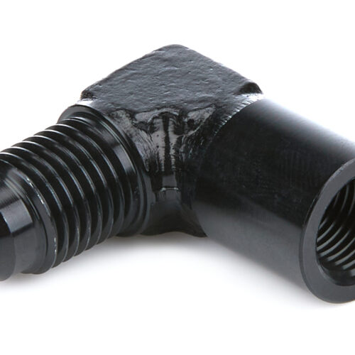 Aluminum 90 Female 1/8in NPT to -4an Male