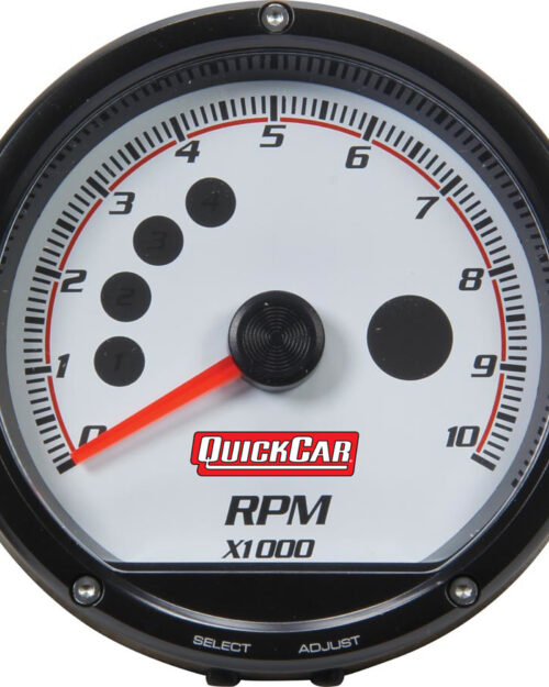 Redline Multi-Recall Tach White