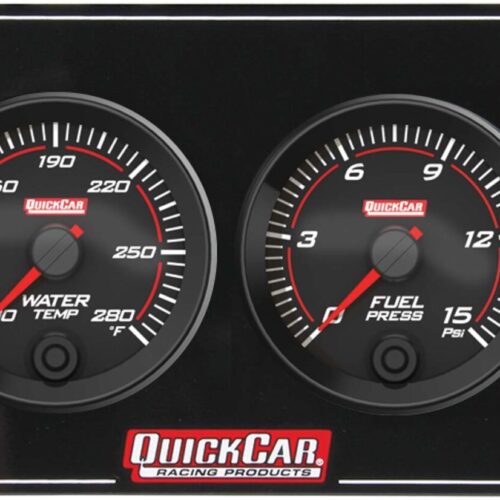 Redline 3-1 Gauge Panel OP/WT/FP w/Recall Tach
