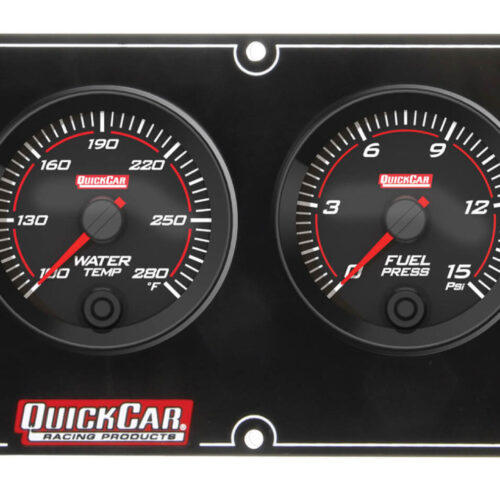 Redline 3-1 Gauge Panel OP/WT/FP w/2-5/8in Tach