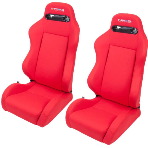 Seat Type-R  Reclinable Red Cloth w/Red Stich