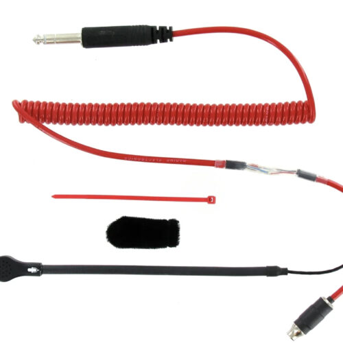 Helmet Kit w/ Compact Flex Boom 3 Conn. Cord
