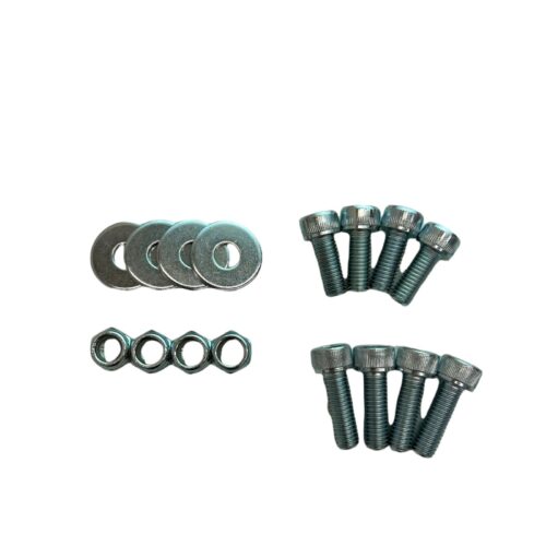 Bottom Seat Mount Hardware Kit Black Zinc