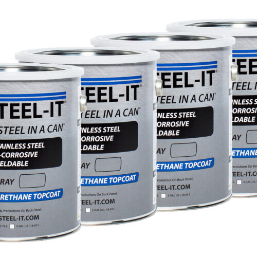 Steel Gray Polyurethane Case 4 x 1 Gallon