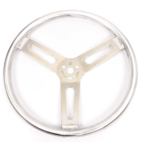 15in Flat Steering Wheel No Wrap