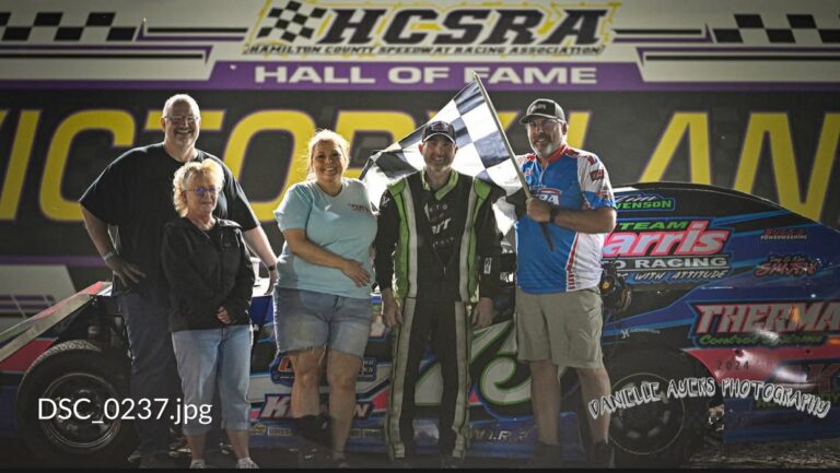 Saturday night was a special one at Hamilton County Speedway's Historic Half Mile. 🏁❤️