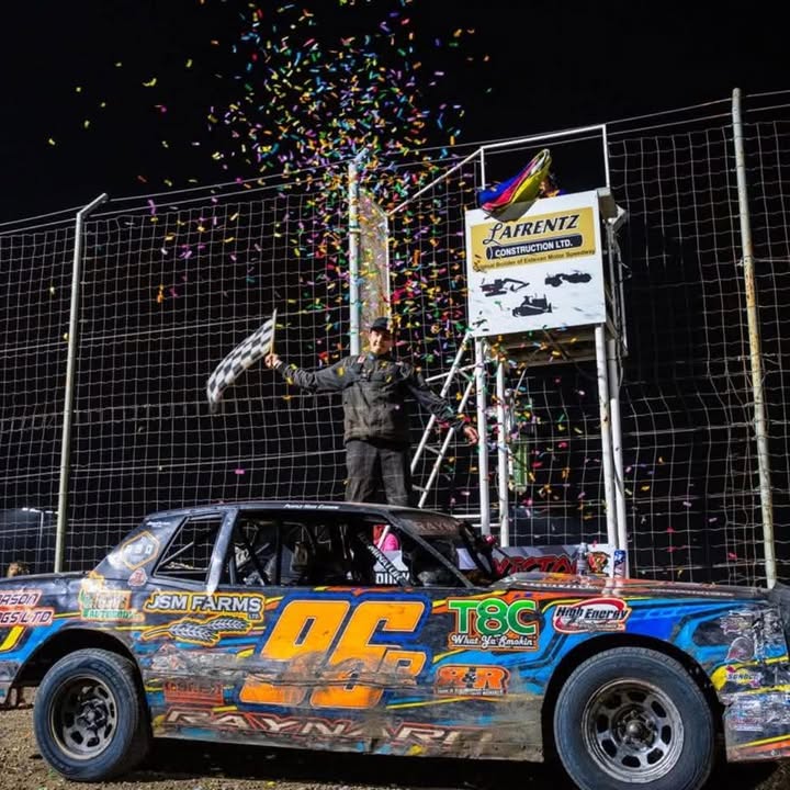 Diezel capped off an incredible run by capturing the Tougher Than Dirt Tour Championship for the second consecutive year in his Terminator Hobby Stock.