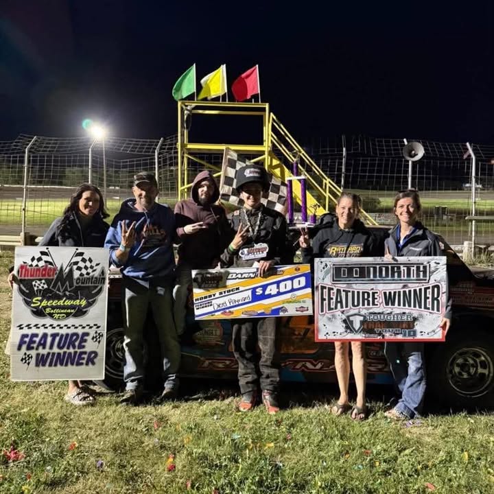 Diezel capped off an incredible run by capturing the Tougher Than Dirt Tour Championship for the second consecutive year in his Terminator Hobby Stock.