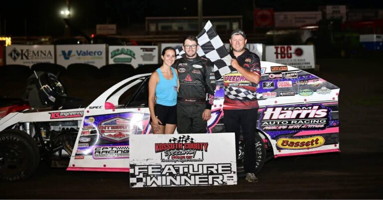 The checkered flags just keep coming for Harris Auto Racing's own Chaz Baca! 🔥🏁