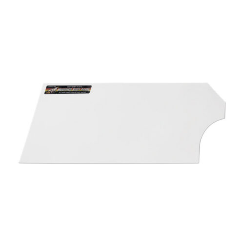 MD3 white left modified plastic door panel M21150L, Harris part 120-70541.1