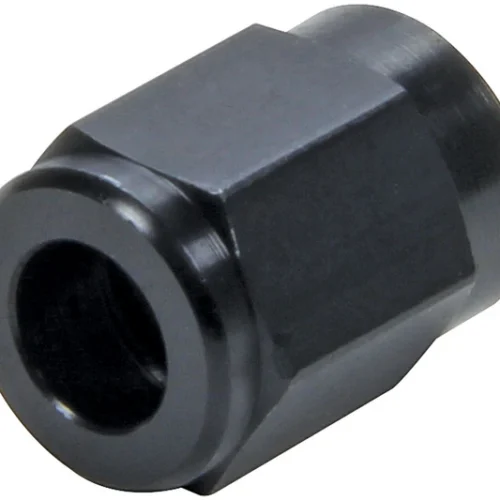 Allstar black anodized -3AN tube nut for 3/16 inch tubing, sold individually, Harris SKU 670-50320